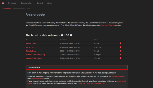 ClamAV Virus Database Update - Image 2